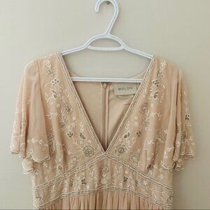 BHLDN Fresna Dress in Blush